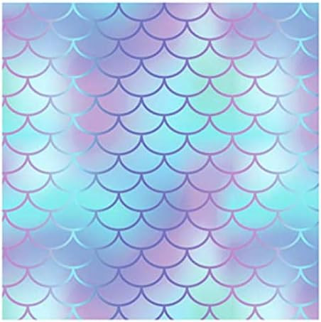 40pcs Mermaid Scale Paper Napkins Mermaid Scale Dinner Paper Napkin Set Mermaid Scale Themed Part... | Amazon (US)