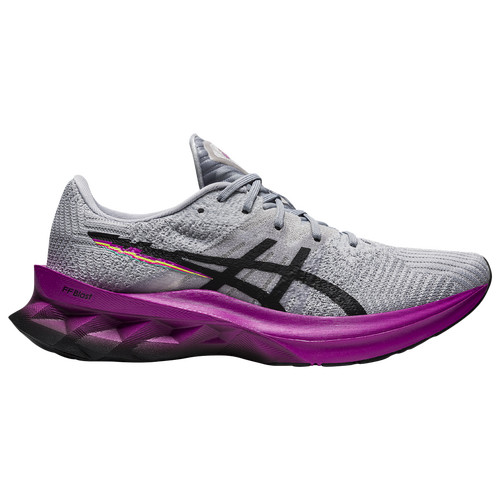 ASICS Womens ASICS® Novablast - Womens Running Shoes Piedmont Grey/Black Size 08.0 | Foot Locker (US)