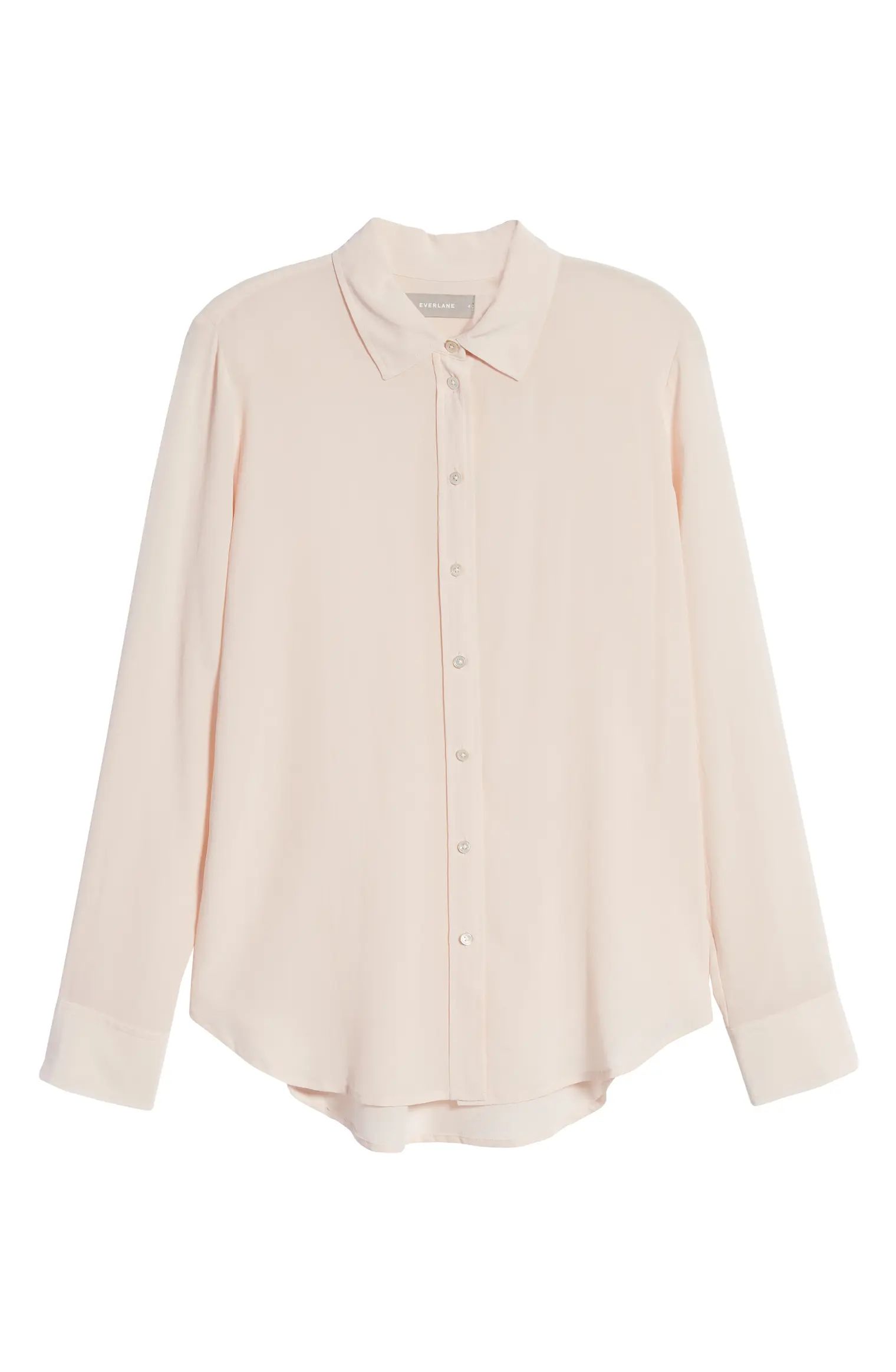 The Clean Silk Relaxed Shirt | Nordstrom