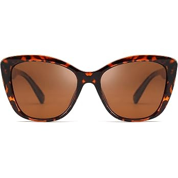 FEISEDY Polarized Vintage Sunglasses American Square Jackie O Cat Eye Sunglasses B2451 (White, 56... | Amazon (CA)