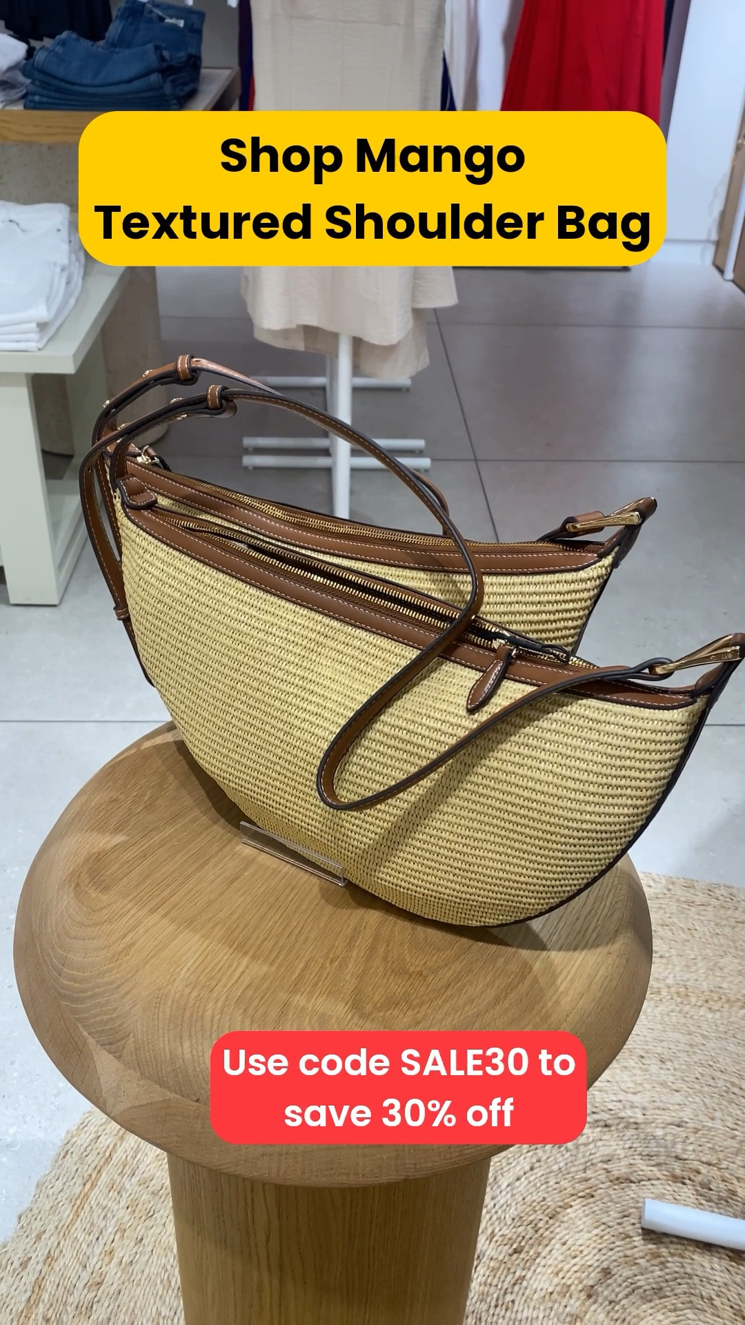 The perfect everyday bag that instantly elevates any outfit ✨👜

Loving this Textured Shoulder Bag because it’s chic, minimal, and versatile enough to style with almost everything in your wardrobe. The textured finish gives it that elevated luxury feel while still being practical for everyday wear.

Whether you’re heading to brunch, work, date night, vacation, or running errands, this bag adds the perfect polished touch to your look 🤍

And the best part? It’s currently 30% OFF 🙌🏽
Use code: SALE30 before it sells out.

If you’ve been searching for a stylish shoulder bag that looks expensive without the luxury price tag, this is definitely one to grab now ✨

Shop it now on my LTK 🖤

#LTKStyle #ShoulderBag #MinimalStyle #EverydayFashion #HandbagStyle #LuxuryStyle #SpringFashion #SummerStyle #ChicStyle #FashionFinds