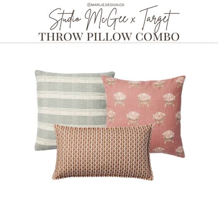 New Studio McGee x Target | spring collection | throw pillow combo | floral throw pillow | pillow cover | oblong pillow | lumbar pillow | green pillow | mauve pillow | Target | studio McGee 

#LTKunder100 #LTKhome #LTKunder50