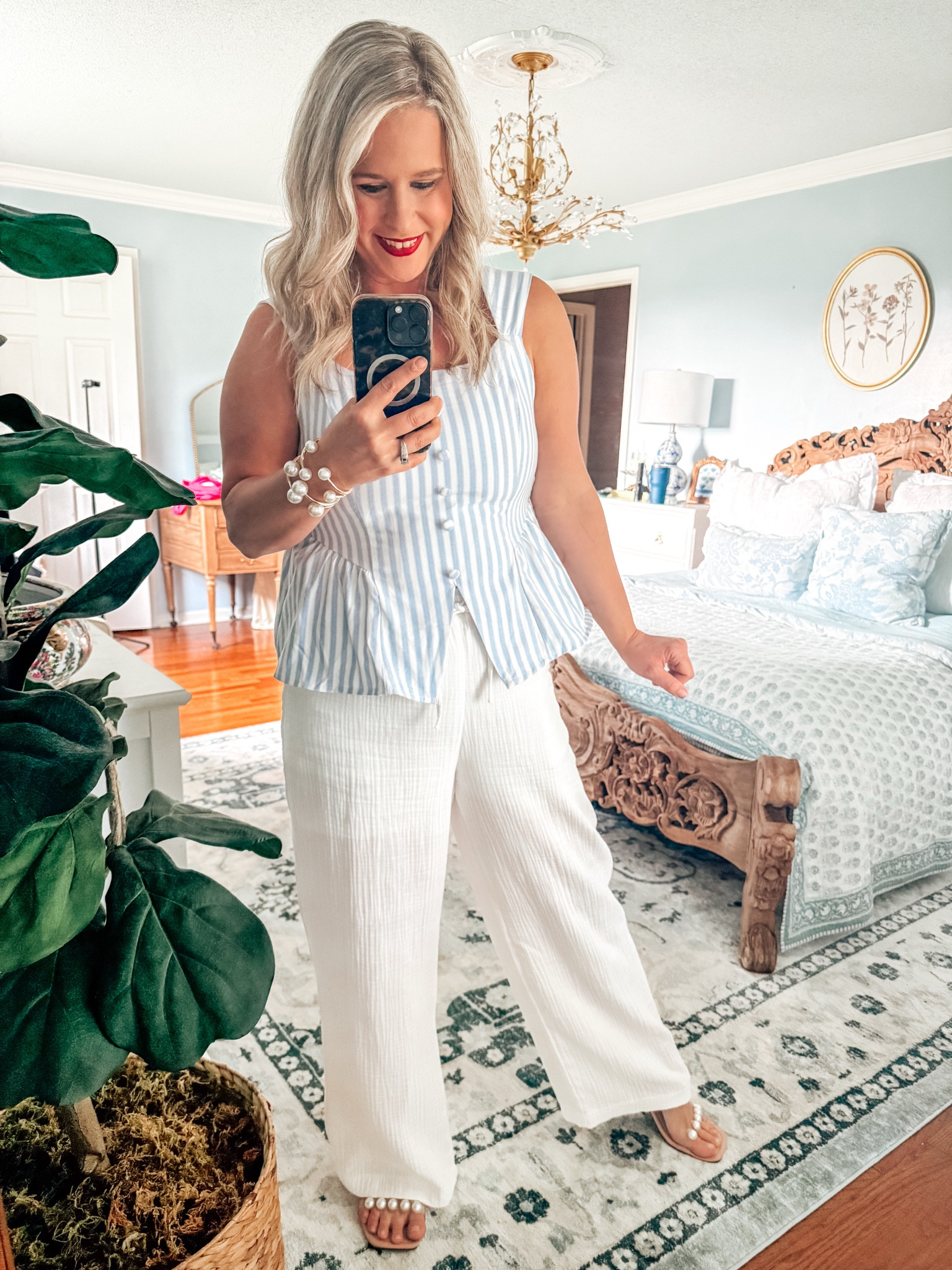 OOTD love this little coastal vibe outfit. #grwm #shein #ootd #summerstyle #outfit #outfitinspo #coastalstyle #preppy

#LTKStyleTip #LTKSummerEdit #LTKFindsUnder50
