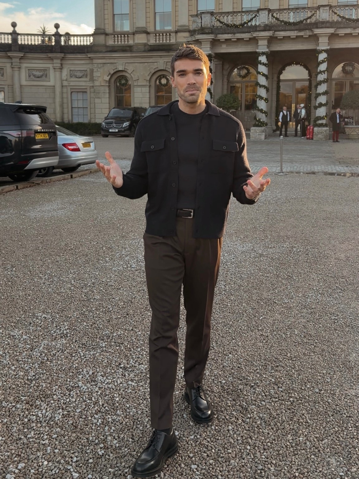 What to wear for Christmas drinks or a work Christmas party …. 

#LTKmens