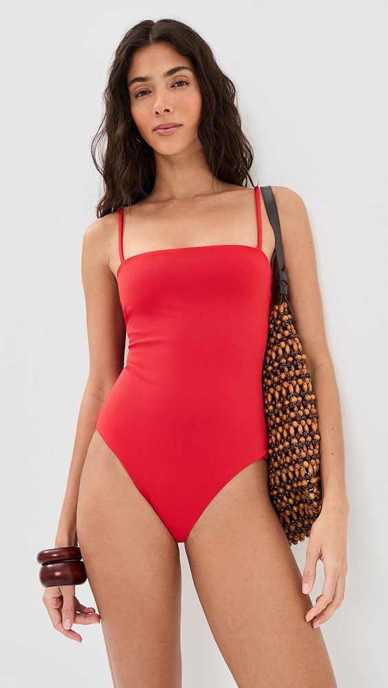 STAUD Corona One Piece Swim Suit | Shopbop | Shopbop