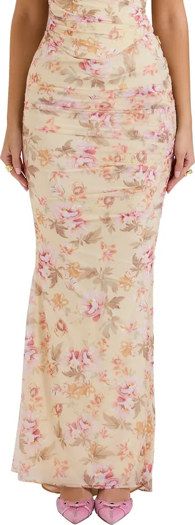 Cassidy Floral Print Maxi Skirt | Nordstrom