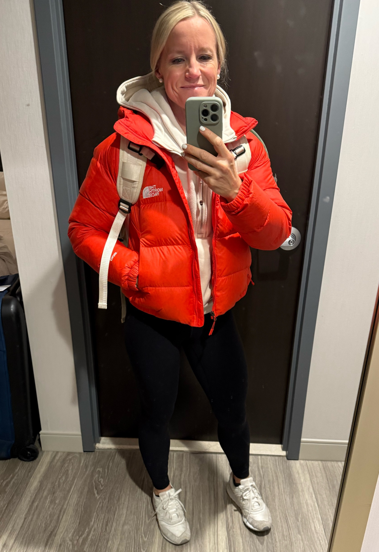 Travel essentials - the backpack is a MUST! 

The North Face hoodie is discontinued - but I linked a similar one from Target!