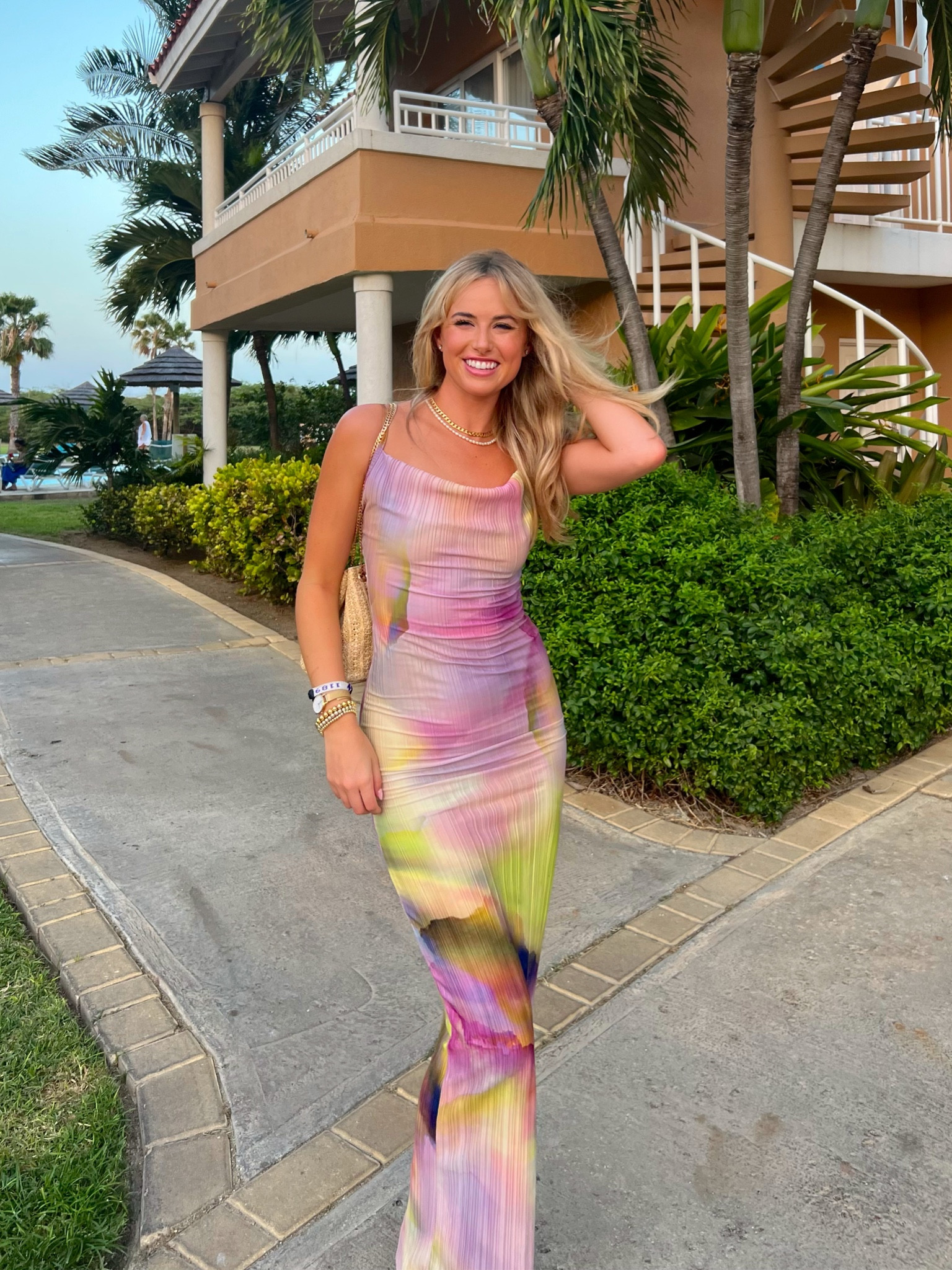 Happy to be in Aruba!!! Dinner night one 