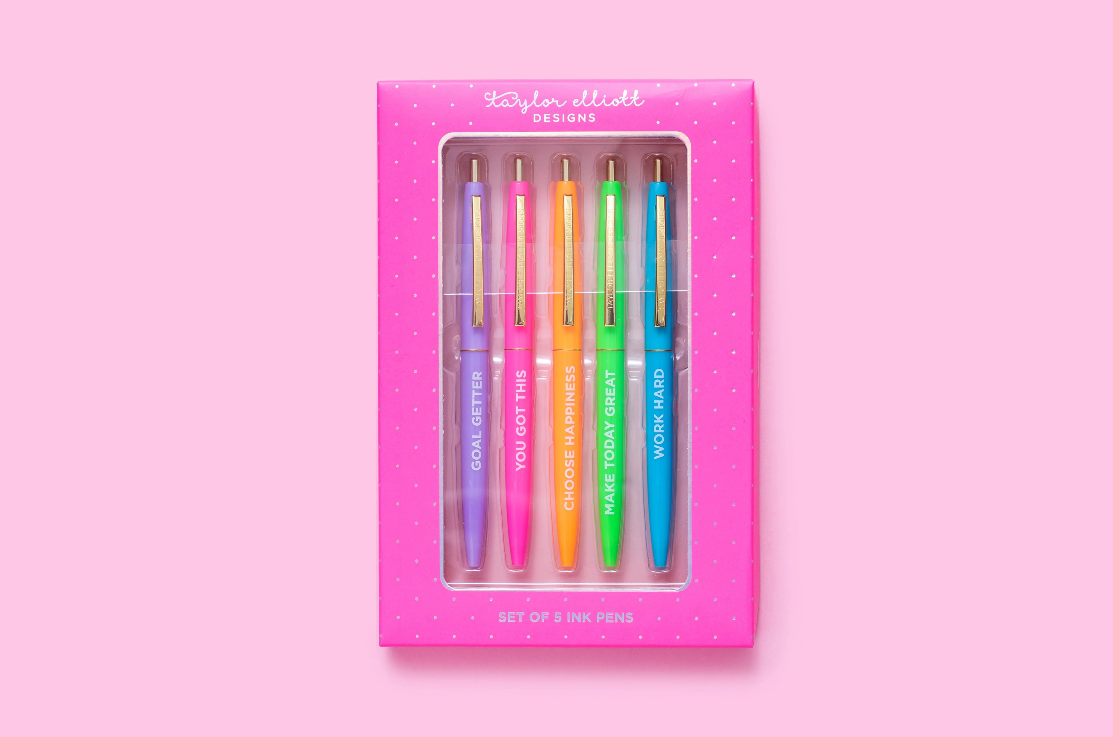 Motivational Pen Set | Taylor Elliott Designs