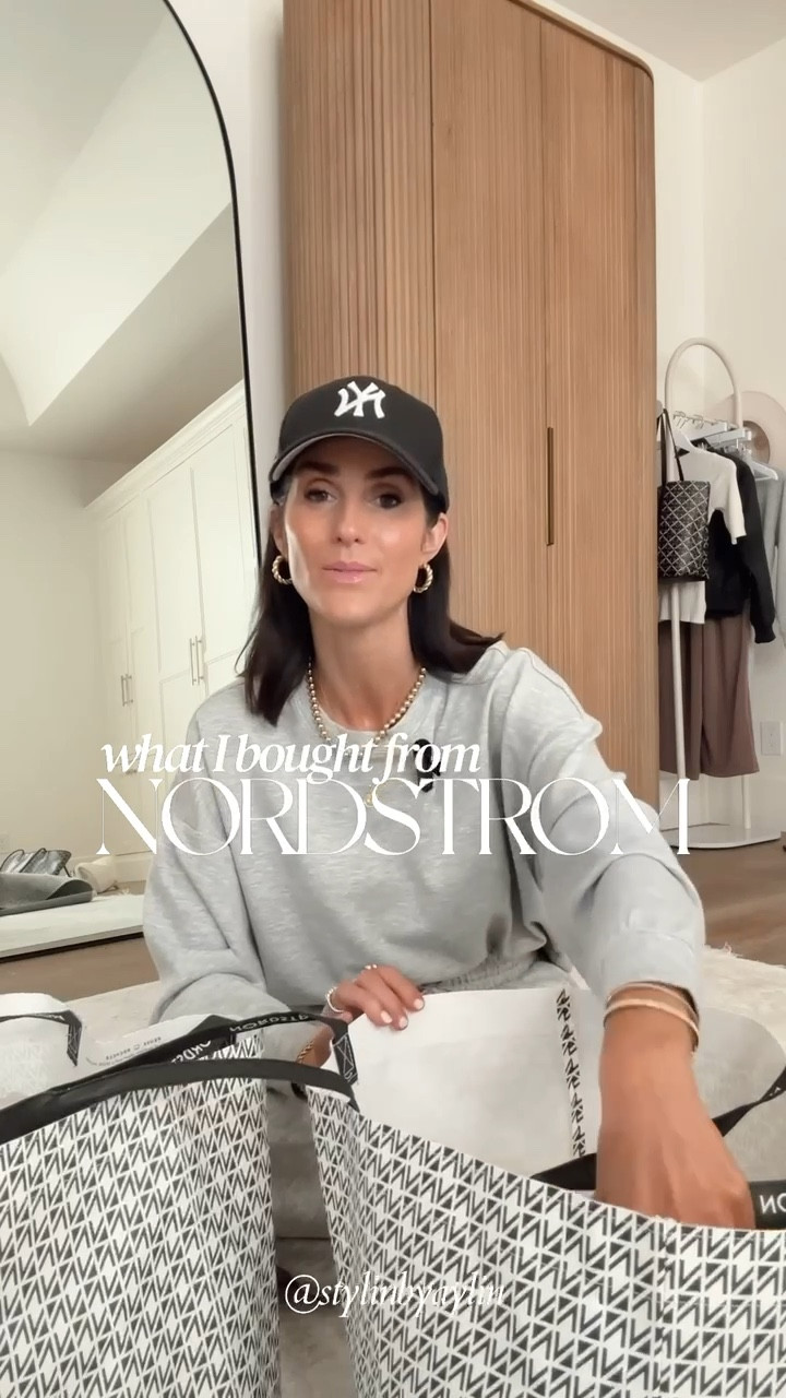 What I bought from Nordstrom✨ 
I'm just shy of 5-7" for reference and picked up: Jeans: 25
Matching set: XS Tank: XS FP VEST: XS WHITE VEST:S Sweatpants: XS
#StylinbyAylin #Aylin

#LTKActive #LTKVideo #LTKStyleTip