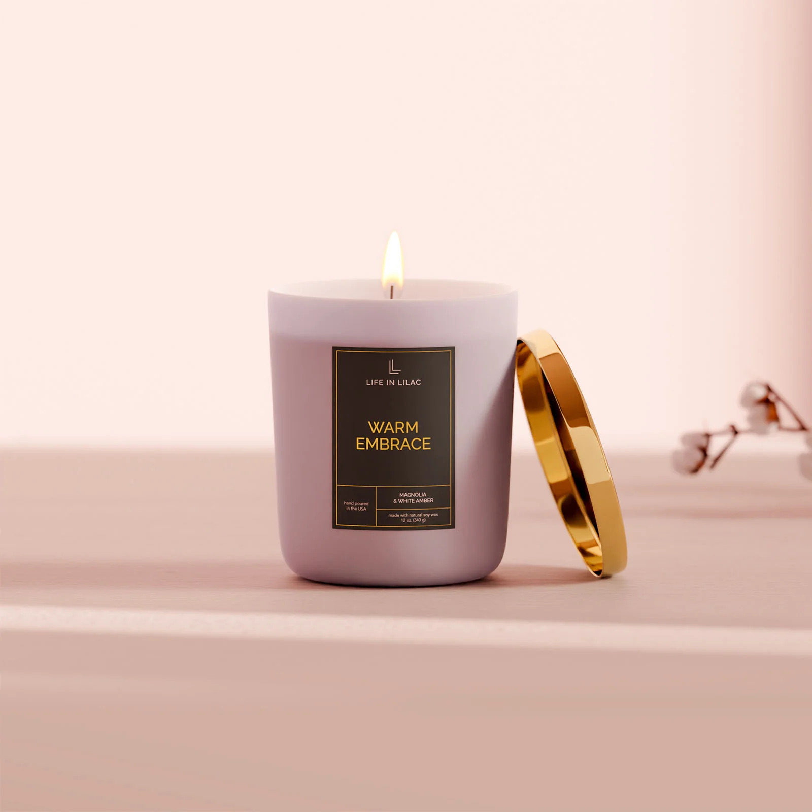 Warm Embrace Candle | Life In Lilac