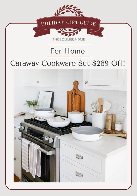 Gift guide, gifts for home, Caraway cookware, nonstick cookware, nontoxic cookware 

#LTKHoliday #LTKCyberweek #LTKGiftGuide