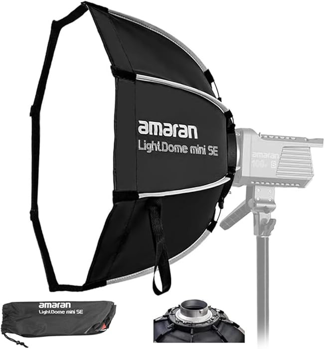Aputure Light Dome Mini SE Quick-Setup Compact Bowens Mount Octagonal Softbox for Amaran 150c 300... | Amazon (US)