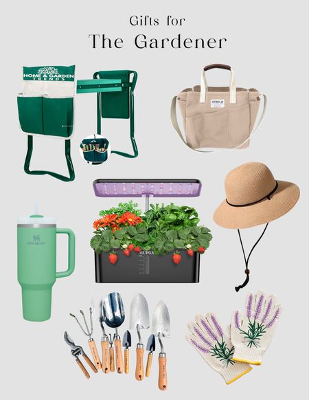 A gift guide for someone who loves gardening! All the essentials from cute gardening gloves to tools and tote bags! 

#LTKfamily #LTKGiftGuide #LTKFind