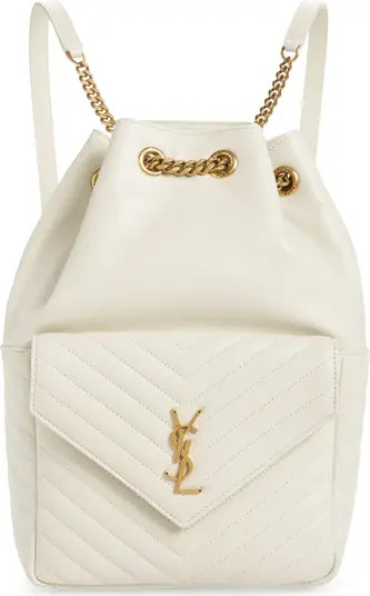 Joe Monogram Matelassé Leather Backpack | Nordstrom