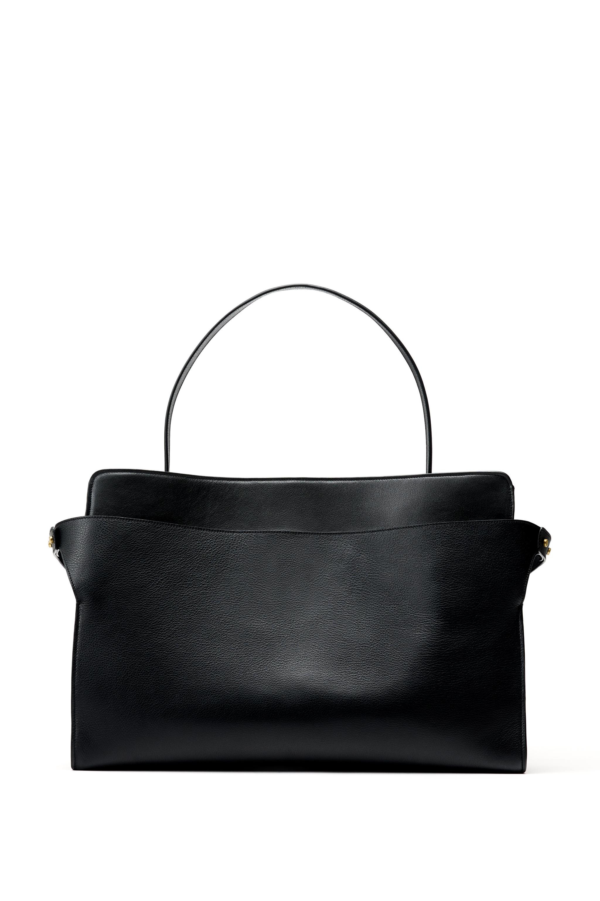 LIMITED EDITION LEATHER TOTE BAG | Zara US