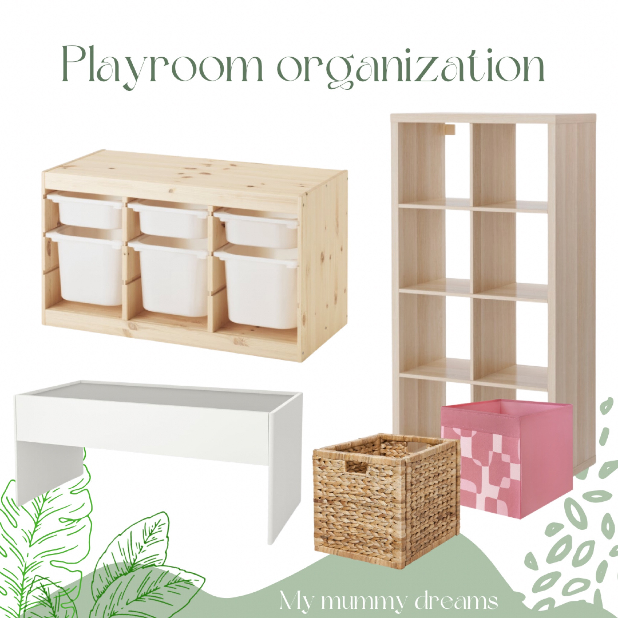 Home organisation. Playroom organisation. Toy storage. IKEA finds. Trofast. Kallax. Dundra

#LTKhome #LTKfindsunder100