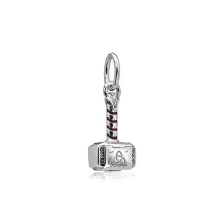 Pandora MARVEL x Pandora The Avengers Thors Hammer Dangle Charm | Walmart (US)