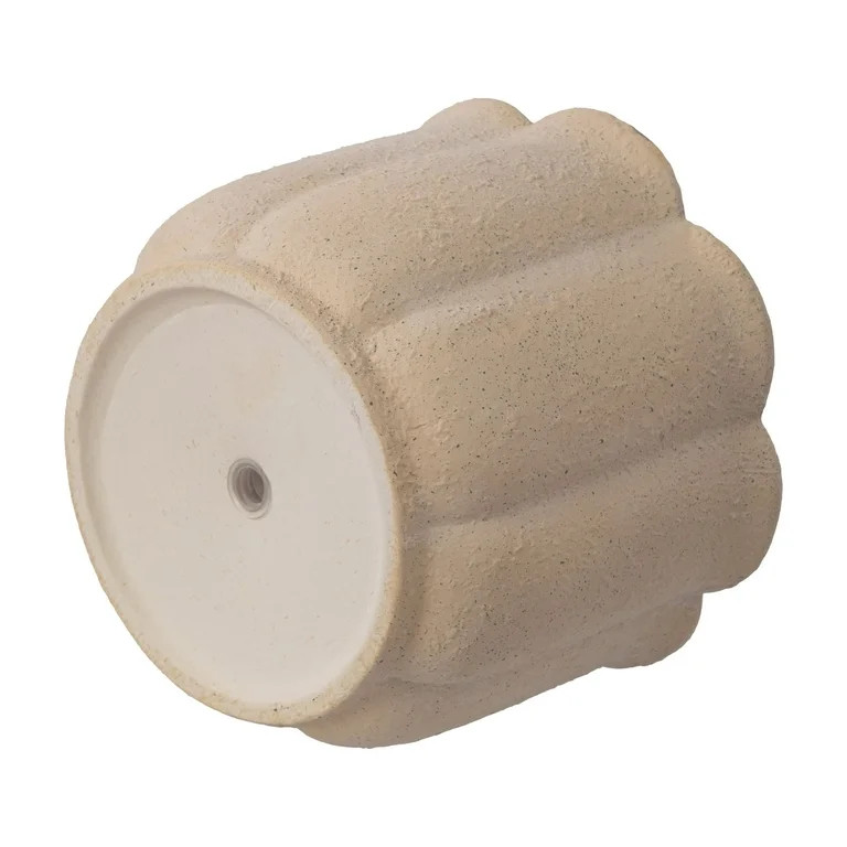 My Texas House 8" Ceramic Flower Planter Tan 8.2" Diameter x 6.5" Height | Walmart (US)