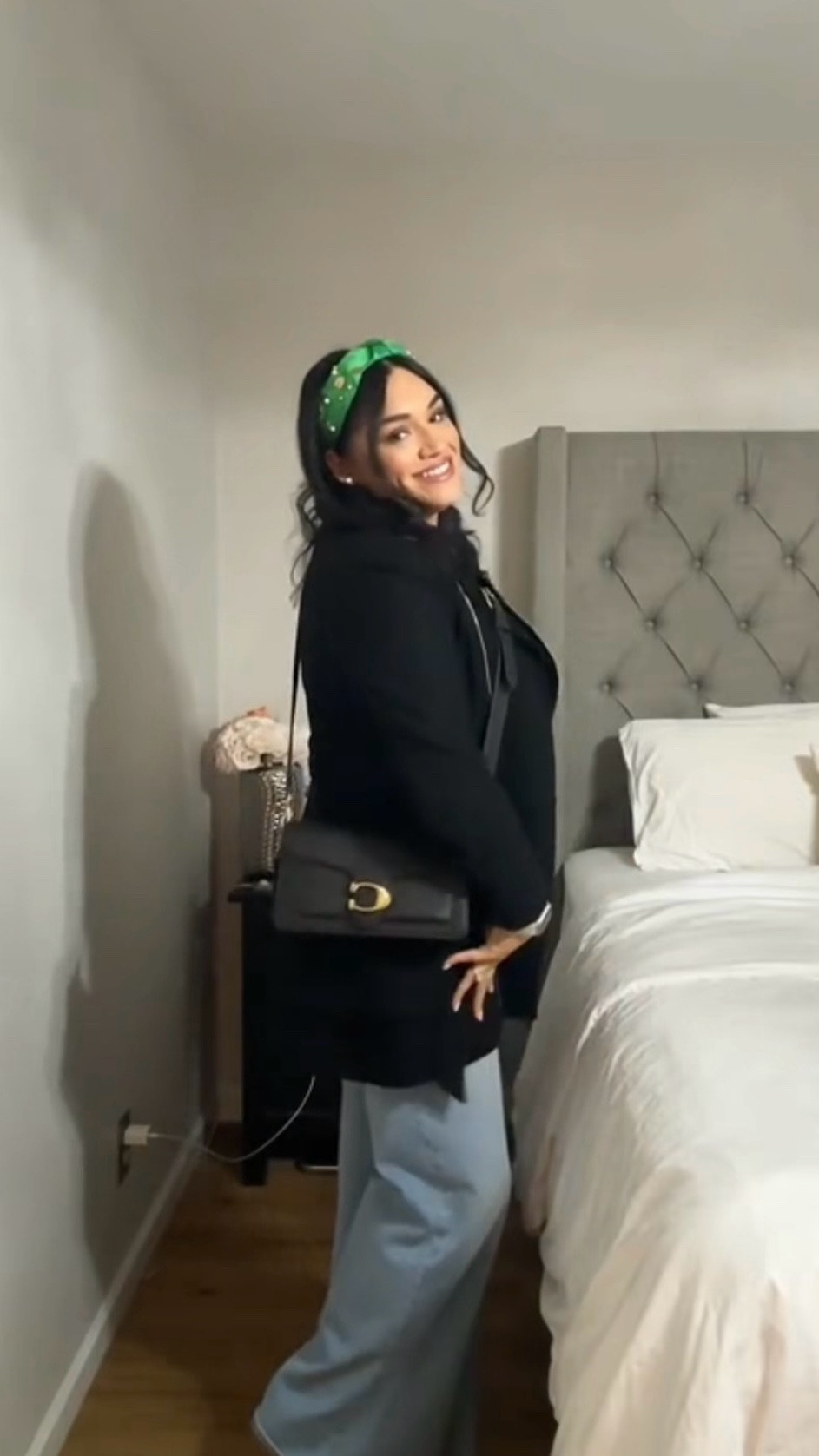 When you want to be warm and a little bit festive for your town’s Christmas Parade 🎄these Levi’s jeans are seriously my favorite and I need them in more colors, the stretch is just right and they’re so comfy. I paired it with this double lined long sleeve shirt from Abercrombie and asymmetrical belted coat. The star of the show is my coach Tabby bag, she’s gorgeous! A simple festive headband to tie it all together 🎄 

#LTKgrwm #LTKHoliday #LTKootd