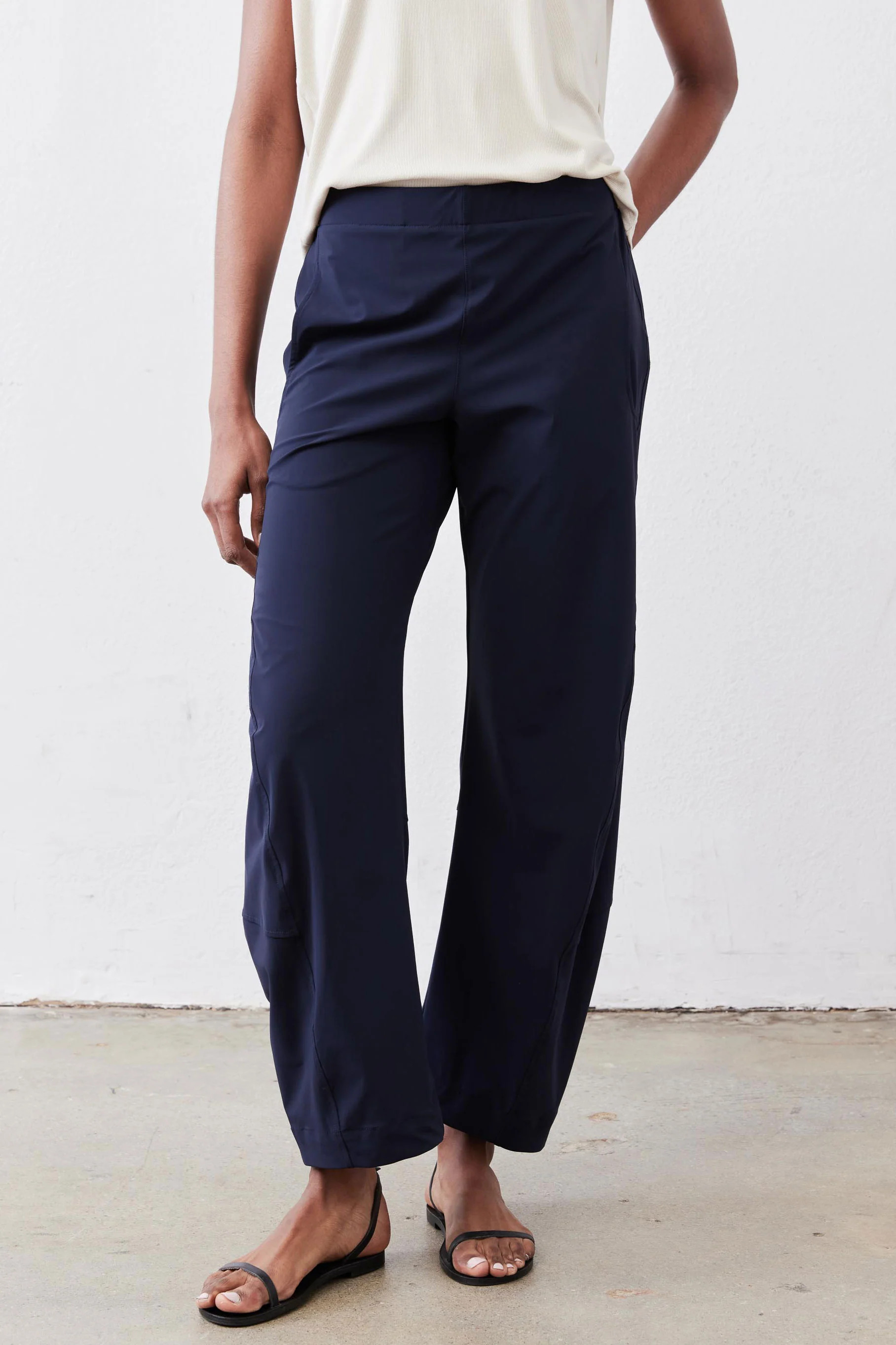 The On The Loose Work Pants | Deep Sea Navy | Barrel Pants | Ruti