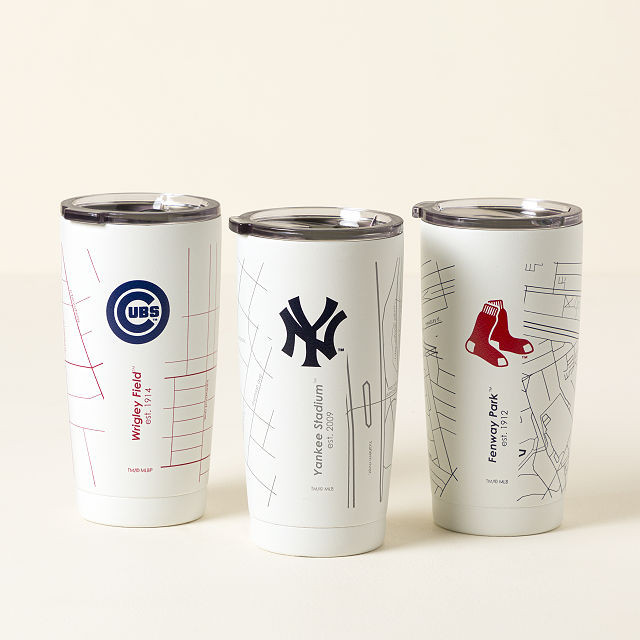 Baseball Park Map Insulated Pint | UncommonGoods