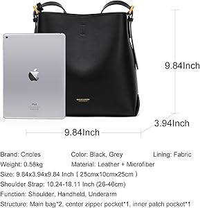 Women Genuine Leather Designer Tote Bags Purses And Handbags For Women Fashion Ladies Top Handle ... | Amazon (US)