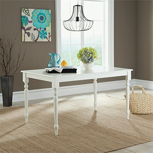 Sauder 416564 White Finish Cottage Road Dining Table | Amazon (US)