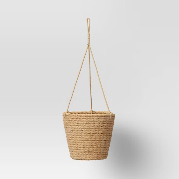 Woven Wall Planter Brown - Threshold™ | Target