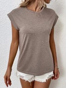 Batwing Sleeve Round Neck Tee SKU: sw2205049009969054(1000+ Reviews)$7.00$7.49-7%AddThis Sharing ... | SHEIN