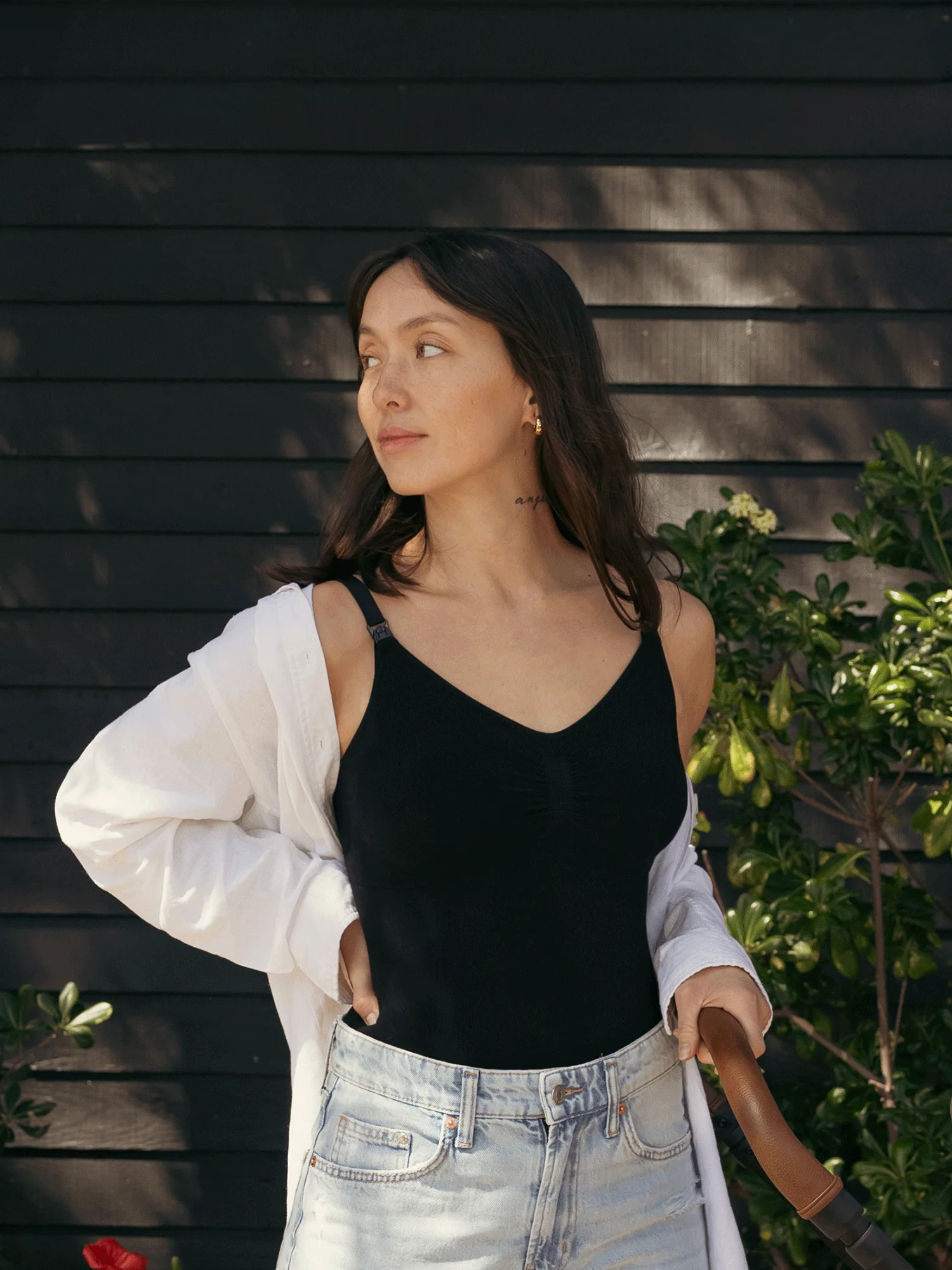 Sublime®️ Bamboo Maternity & Nursing Bodysuit | Black - Kindred Bravely | Kindred Bravely