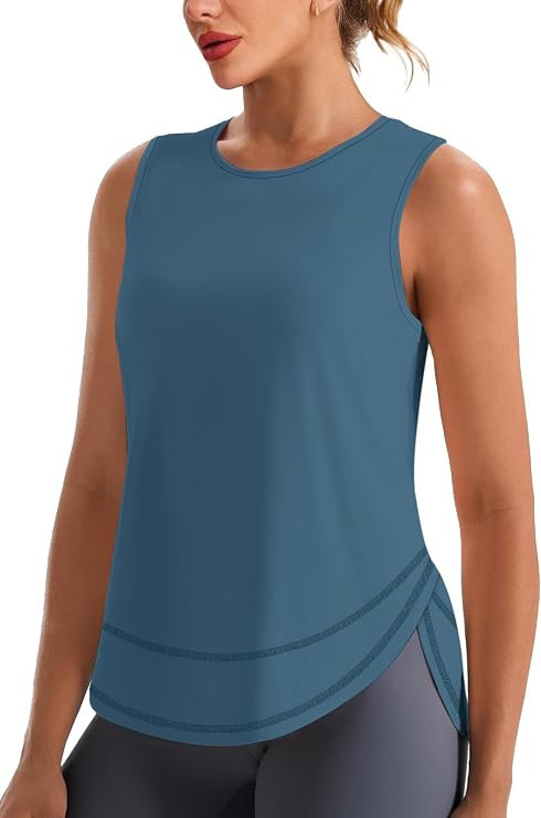 NIASHOT Workout Tank Tops for Women Lightweight Gym Clothes Quick Dry Moisture Wicking Activewear... | Amazon (US)