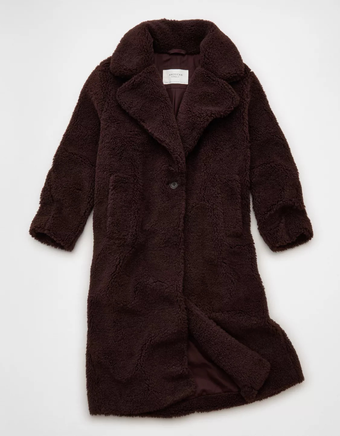 AE Sherpa Topcoat | American Eagle Outfitters (US & CA)