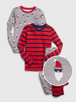 Kids 100% Organic Cotton Print PJ Set (2-Pack) | Gap (CA)