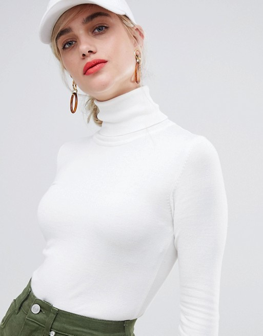 Stradivarius Basic turtle neck | ASOS UK
