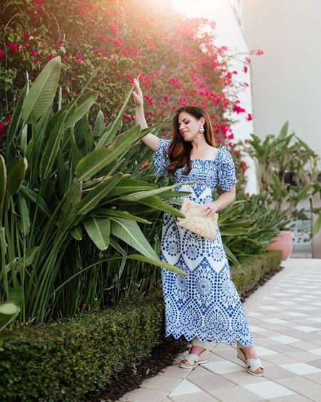The embroidery is just so pretty! Blue and white dresses are my favorite way to embrace spring. Sharing a few of my favorites below. These make great travel outfits and are amazing quality for the price. This is under $65! 

#LTKfindsunder100 #LTKtravel #LTKSeasonal