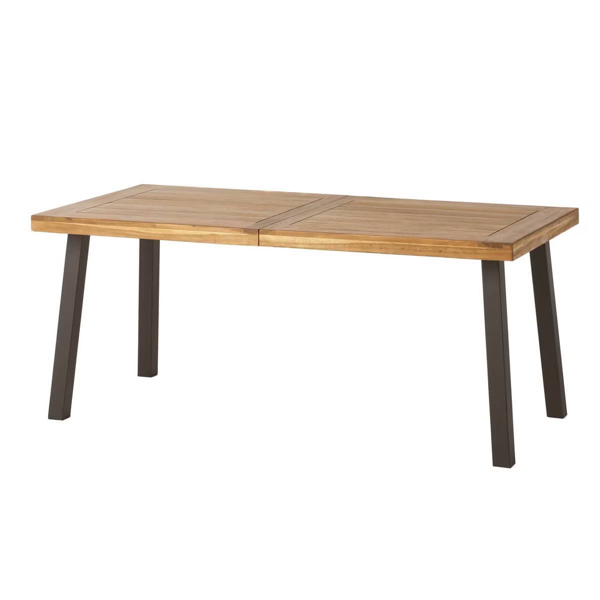 Sparta Acacia Wood Rectangle Dining Table - Dark Brown - Christopher Knight Home: Seats 6, Transi... | Target