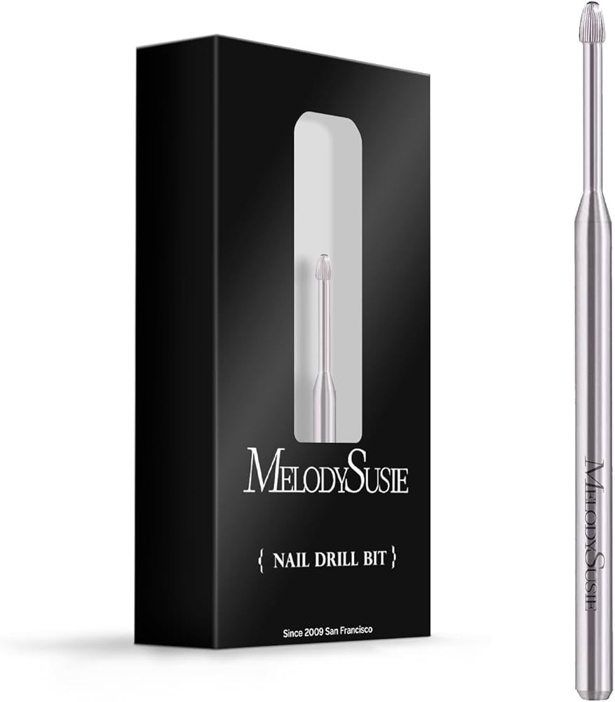 MelodySusie Cuticle Clean Nail Drill Bit 3/32'', Professional Safety Carbide Under Nail Cleaner N... | Amazon (US)
