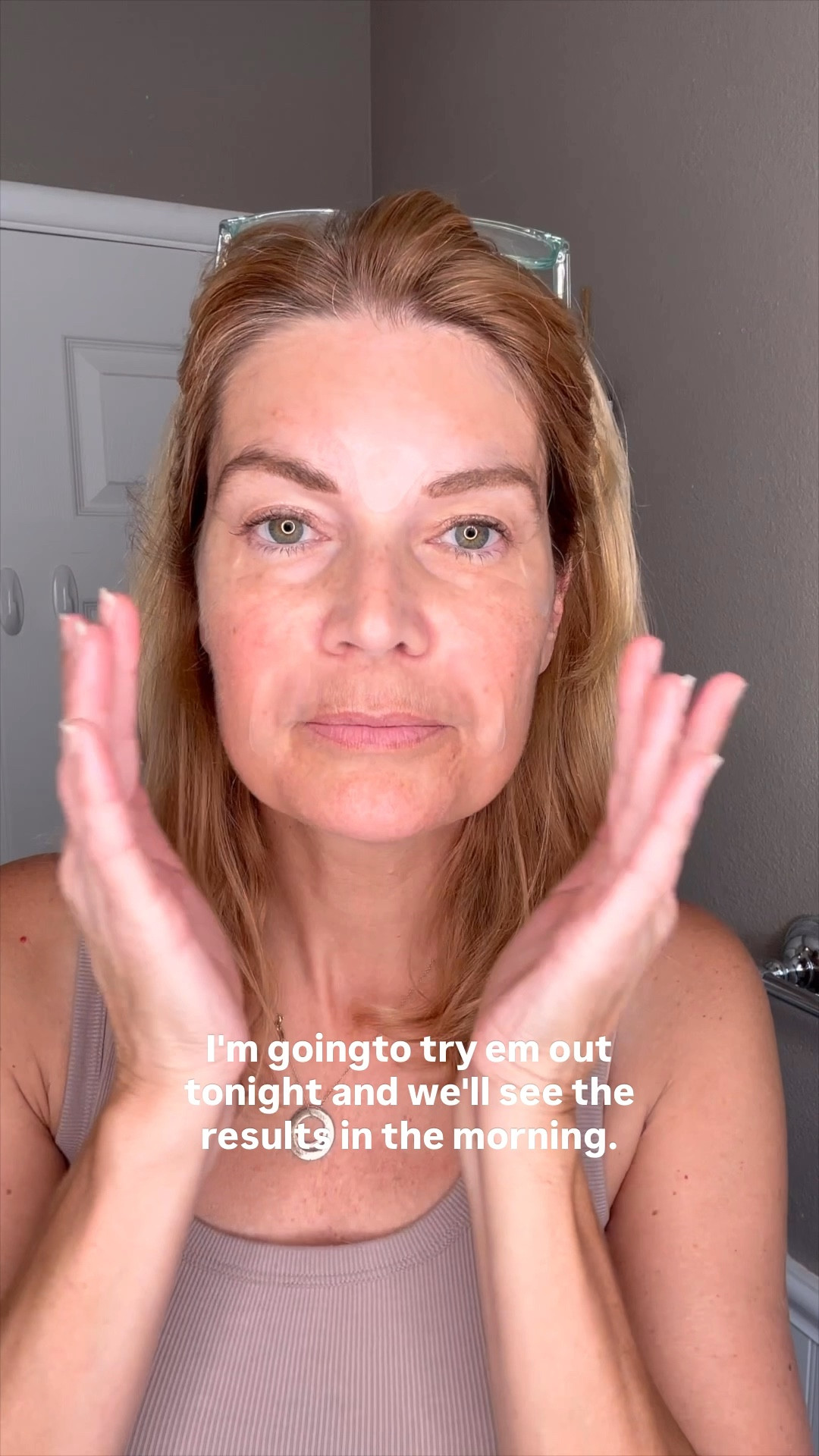 #sponsored Smoothies work! I can’t believe I saw a difference after only one night of wear. I’ve been wearing them every night since and I can definitely tell that my wrinkles and fine lines have been reduced. @smoothiesskin #smoothies #smoothiesskin 

#LTKOver40 #LTKBeauty