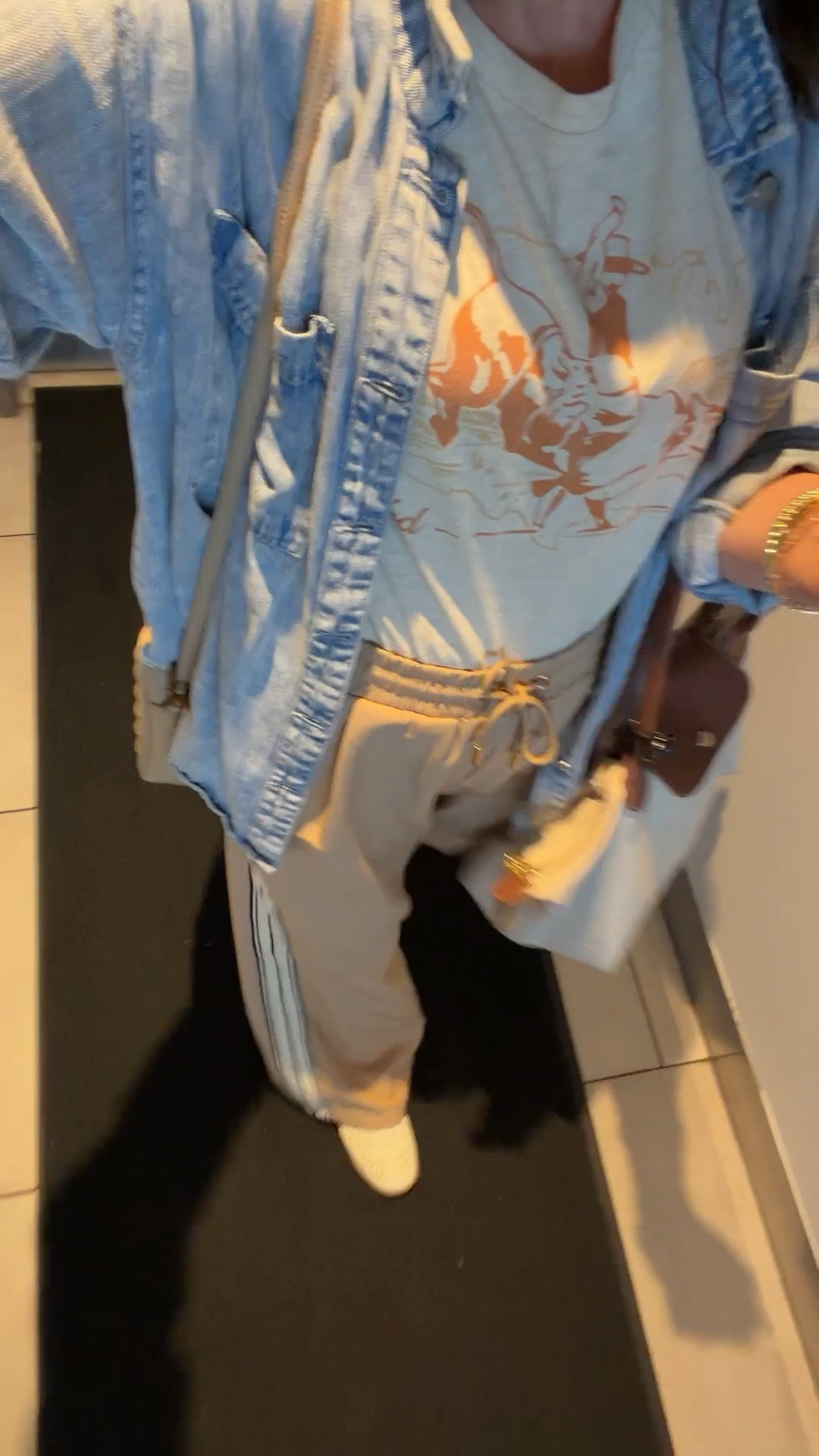 Airport travel day outfit. The pants run big and long. I’m 5’9 wearing a small and they were touching the ground (in sneakers). The black color comes in petite. They are so luxe!! I’m also obsessed with my slide on sneakers. The textured detail is perfection and they were so comfortable. I walked 10k steps no problem. Tts  

#LTKootd #LTKTall #LTKTravel