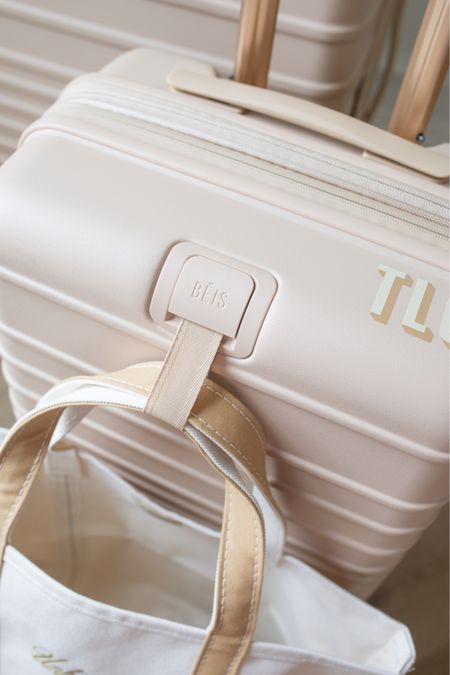 Love this front hook on the Beis luggage 

Luggage, beige luggage, travel accessories, travel gear, luggage stickers, monogram stickers, vinyl stickers 

#LTKGiftGuide #LTKstyletip #LTKtravel