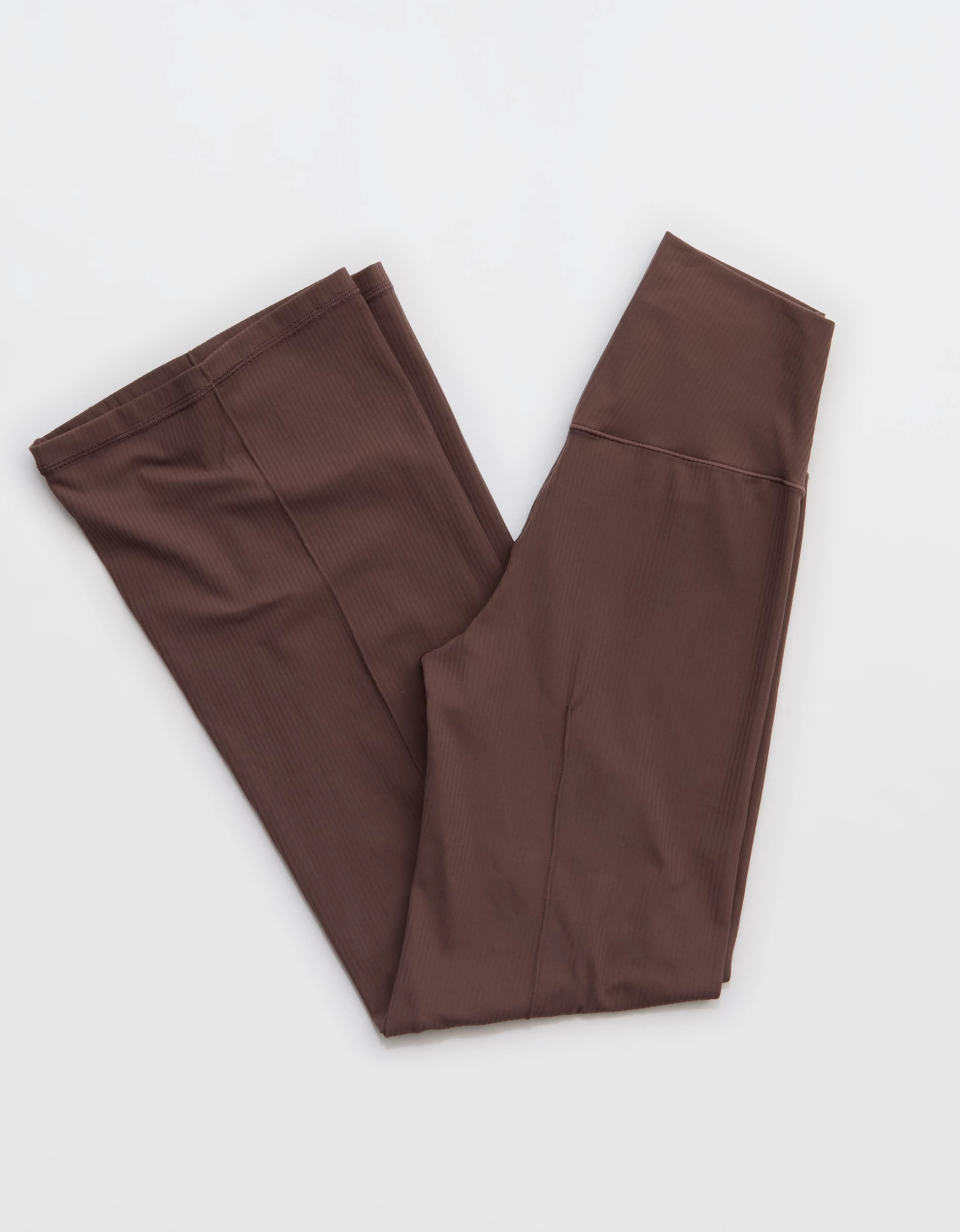 OFFLINE By Aerie Real Me XTRA Rib Kick Flare Legging | Aerie