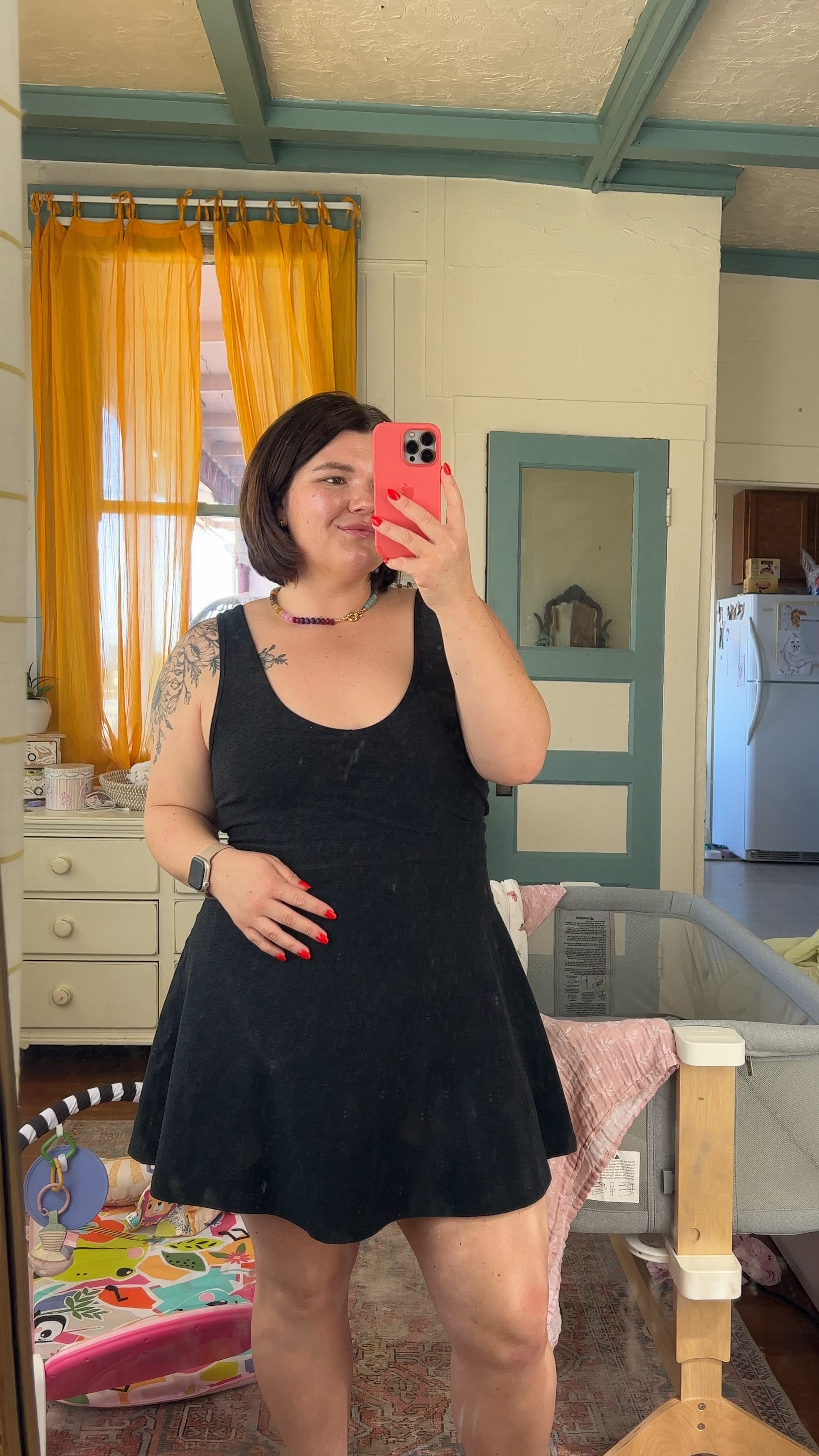 The best movement/athletic dress I’ve tried! It’s from beyond yoga and it is so soft and flattering. I am wearing the size XL. Comes in several colors but you can’t go wrong with the black.

#LTKSeasonal #LTKmidsize #LTKActive