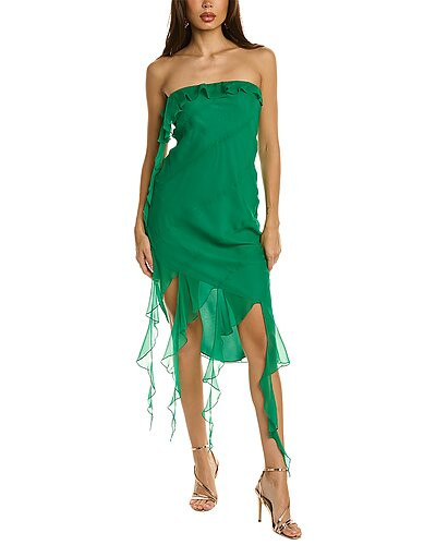 Chelsey Silk Midi Dress | Rue La La