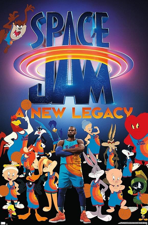 Trends International Space Jam: A New Legacy - Team Wall Poster, 22.375" x 34", Unframed Version | Amazon (US)