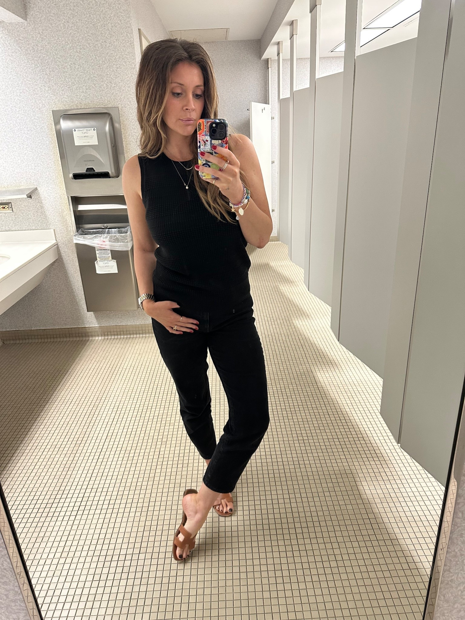 When it’s 90° but you still need to look like you have your life together 💼☀️
This is my go-to summer work look…cool, polished, and minimal effort required.
Linked it all for you because… we don’t gatekeep around here. 🤍
The black jeans are out of stock, but I linked the blue version for you 😘

#WorkwearGoals #LTKStyle #OfficeChic 

#LTKSeasonal #LTKWorkwear #LTKStyleTip