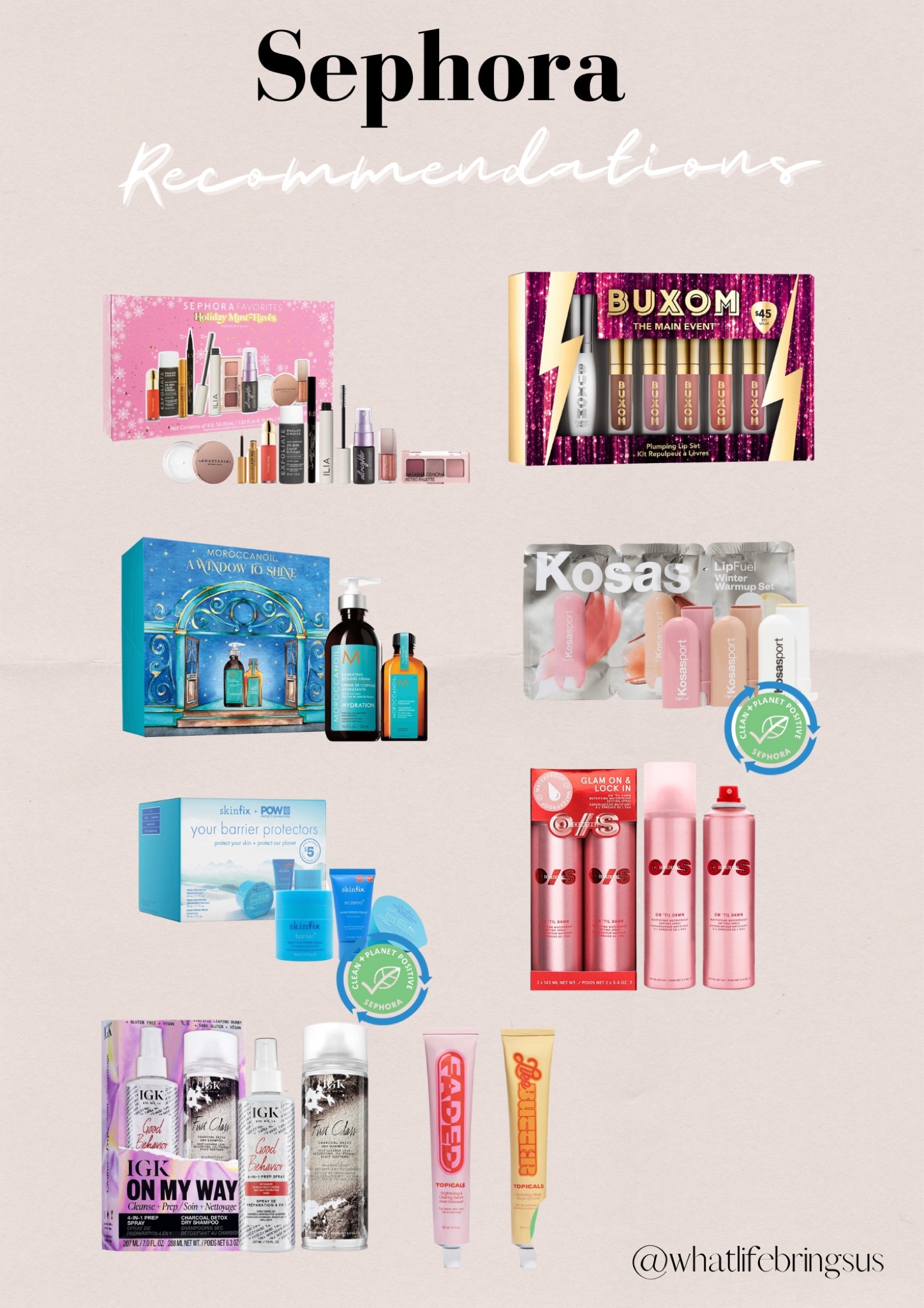 Sephora beauty and skincare gift and value sets

#LTKbeauty #LTKsalealert #LTKHoliday