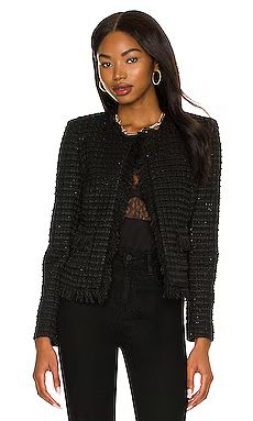 L'AGENCE Angelina Blazer in Black from Revolve.com | Revolve Clothing (Global)