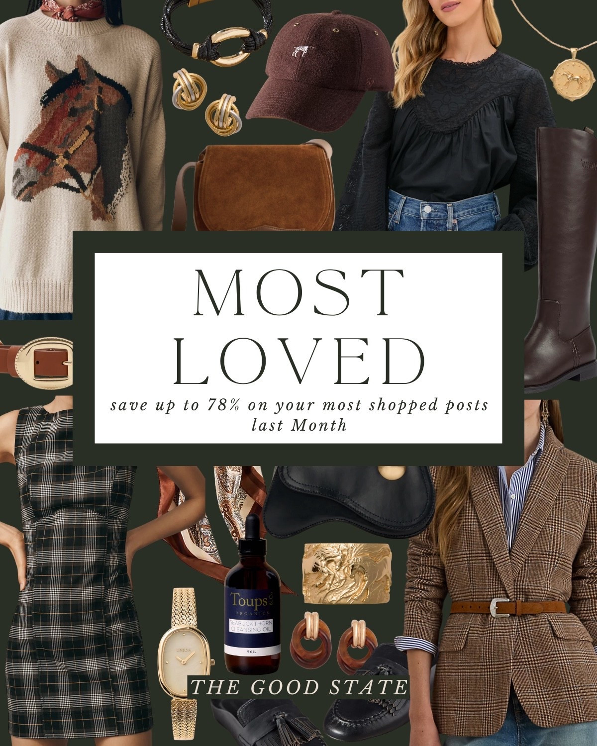 An Equestrian Autumn🍂 🐎 
This collection is for all the Ivy League girlies living their best life as the weather begins to cool down and the leaves begin to change. For the ladies whose wardrobes consist of traditional staples like a crisp white button up and a timeless blazer. This is for the Ralph Lauren lovers who appreciate a blend of casual and refined pieces. A blend of English Equestrian and Americana…with a touch of Gilmore Girls💁🏼‍♀️ The ones who love all things suede, plaid and of course good denim moment and a pair of riding boots. This is for the girlies who thrive when layering clothes and who accessorize with a silk scarf, wrist watch and leather bag. This collection is for the ladies who love quality pieces that are classic, preppy, polished and will stand the test of time and outlive the ever changing trends. This is for you, my fellow Fall girlies🍂

#ltkstyletip #ltkunder50 #amazonfashion #founditonamazon #ltksalealert #slowliving #romantizeyourlife #fall #fallstyle #fallseason #autumn #90sera #90style #90saesthetic #ralphlauren #equestrian #horserider #americana #fallfashion #falloutfit #preppyfashion #ivyleague
Wedding guest, jeans, back to school, college outfit ideas, riding boots, wedding guest dress, western style, JCrew, JCrew factory, Anthropologie, Anthro, quince, nordstrom, tuckernuck, Walmart fashion, H&M, mini dress, fall photoshoot, designer look for less, saddle bag, boots, jacket, coat, family photos outfits, madewell, Toups and co, clean beauty, Kate spade, Amazon fashion, loafers, Breda, Susan Shaw, loeffler Randall, the good state, Lauren England 

#LTKStyleTip #LTKSaleAlert #LTKFindsUnder50