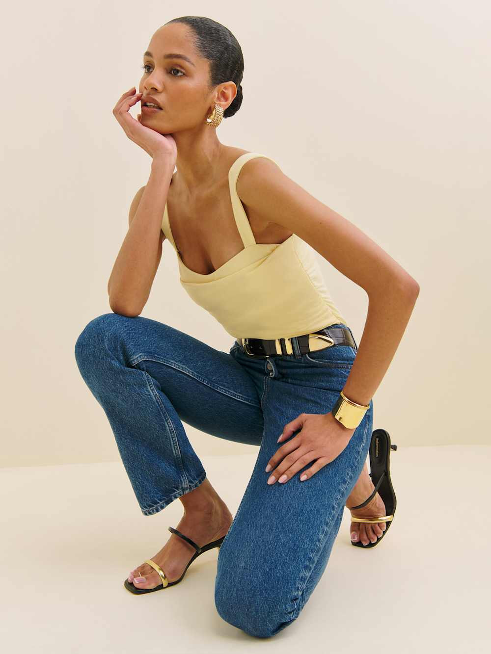 Trish Knit Top | Reformation (Global)